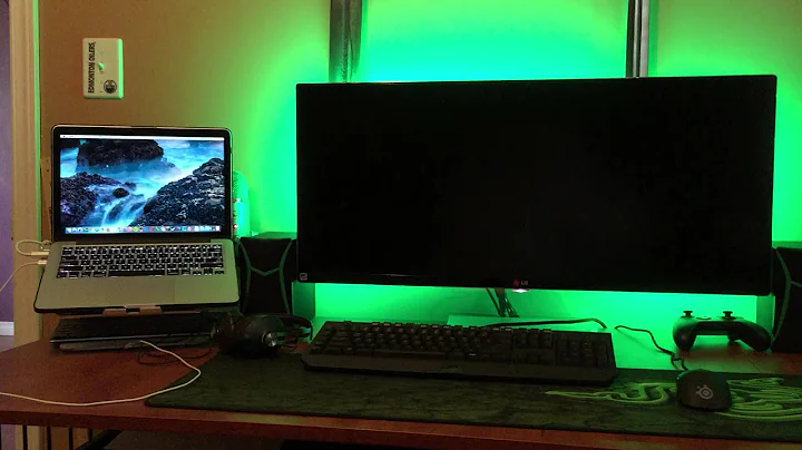 LG 34UM95 KVM Capability