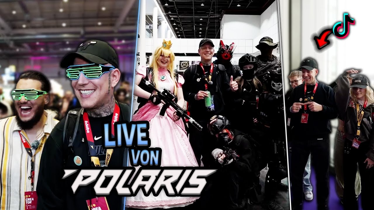 Monte auf der POLARIS! 😱 LIVE TikTok, COSPLAYS, Anime & mehr 🤩 | MontanaBlack IRL