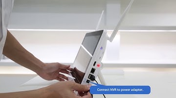 All-in-one NVR System Installation  Setup Guide-ZOSI Security System