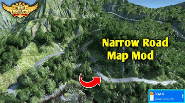 Map Mod Bussid 3.7 - Forest Narrow Road Map Mod For Bus Simulator Indonesia।।Bussid Mod Map।।Bussid