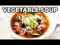 Vegetable Soup with Zucchini and Black Beans