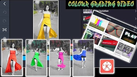 1 Click & Yellow Color Grading || Color Grading Video Editing in Kinemaster | Kinemaster Editing