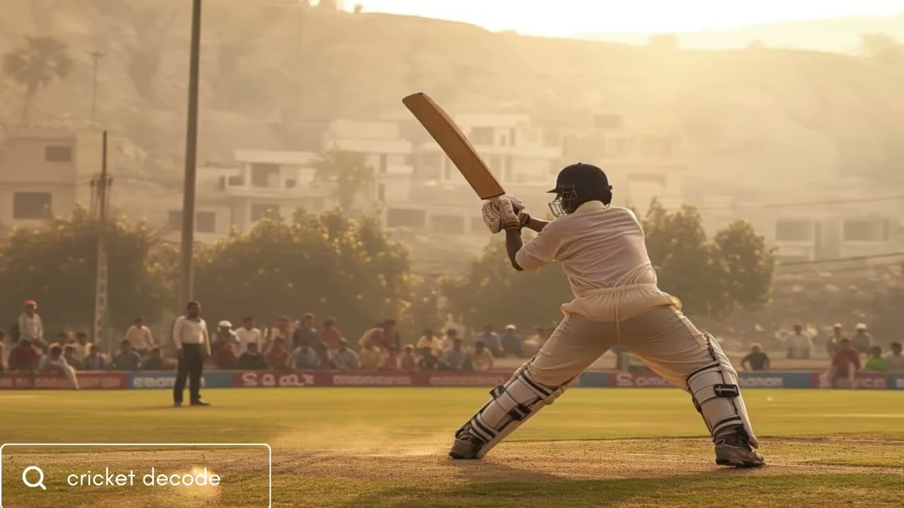 This channel is all about cricket logic No noise.Just clear match analysis.Welcome to Cricket Decode