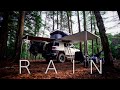 Rain Camping ASMR with my FJ Cruiser (4K)