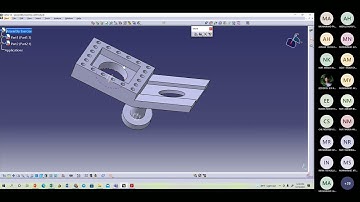 ONLINE CLASS CATIA BOTTOM UP ASSEMBLY DESIGN 16122021