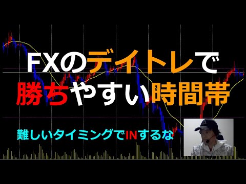 【FX勉強会】デイトレで勝ちやすい時間帯