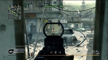 CoD4 | TDM on Crash | 24 kill streak