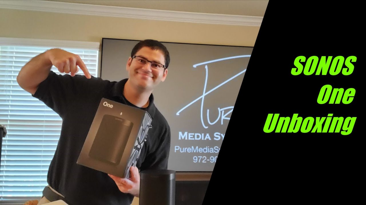 Sonos One Gen 2 Unboxing and Overview - YouTube