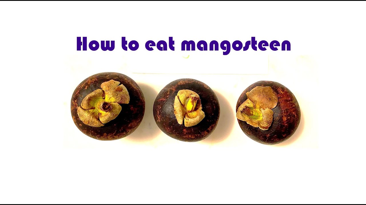 How to eat mangosteen & what to expect YouTube