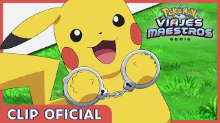 Pikachu Es Sospechoso Serie Viajes Maestros Pokémon Clip Oficial