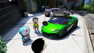 Shinchan HOMELESS in GTA 5! | Franklin Told Kicked Out in gta5