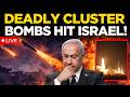 IRAN ISRAEL LIVE Iran Launches Unprecedented Attack On Israel With Cluster Bombs TEL AVIV In Flames