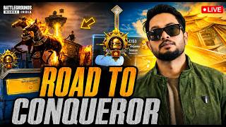 BGMI LIVE 🔴 ROAD TO CONQUEROR || RANK PUSH WITH @jisuisliveYT  -  #bgmi #pubgmobile #shortslive