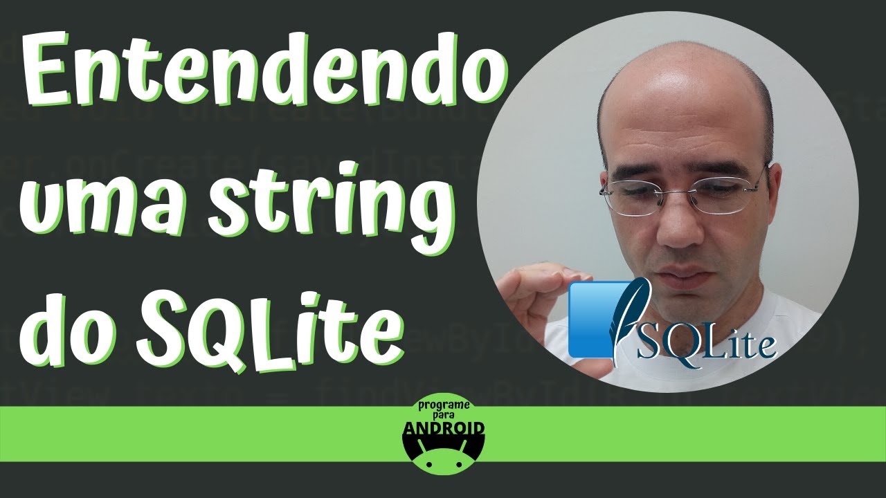 Como criar uma string de inserção SQLite no Android Studio - YouTube