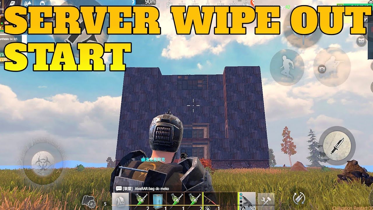 SERVER WIPE OUT START || LAST ISLAND OF SURVIVAL HINDI GAMEPLAY - YouTube