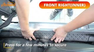 Inner&Outer Door Sill Protector Compatible with 2020-2025 Jeep Gladiator