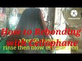 How to Rebonding with Cellophane (easy step rebonding with cellophane)