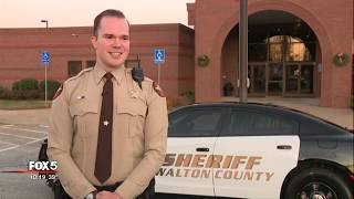 Walton County deputy saves a life