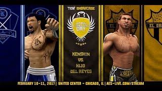 NATIONAL E-WRESTLING DAY 6 TCW* SHOWCASE: KENSHIN VS. HIJO