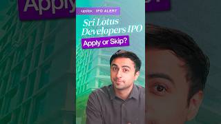 Sri Lotus Developers IPO Review | Should you Apply or Skip | Upstox