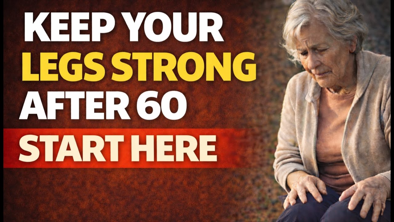 6 Essential Vitamins to Keep Your Legs Strong in old age Even at 94! senior health, old age