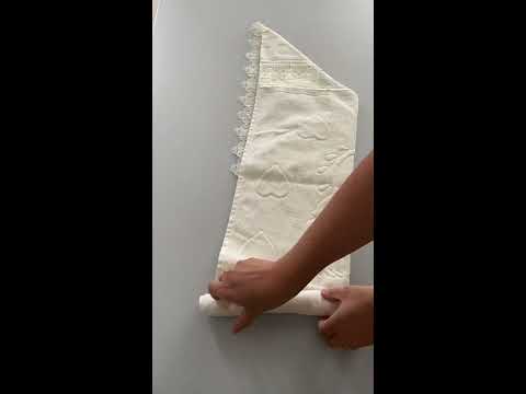 Havlu katlama tekniği / towel folding method #düzenlievler #düzen # ...