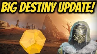 Destiny 2 Update and New Raid Exotic! Patch Notes | Armor Mod Details & Reroll Armor!