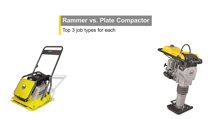 Rammer vs. Plate: Which One Is Best For Your Job?