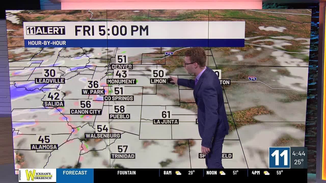 Milder Wednesday, shower chances increase Thursday - YouTube