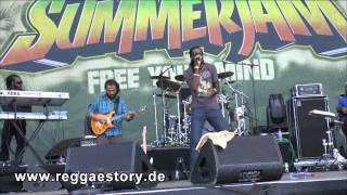 Junior Kelly - Rasta Should Be Deeper + Corruption + Blaze - Summerjam 2013 - 1/4