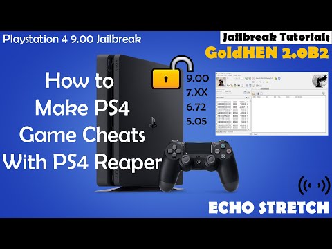 How to Make PS4 Game Cheats With PS4 Reaper 9.00 And Lower