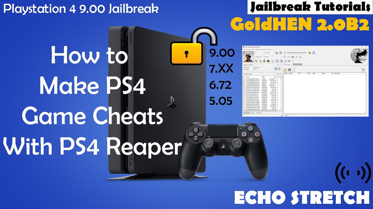How to Make PS4 Game Cheats With PS4 Reaper 9.00 And Lower - YouTube