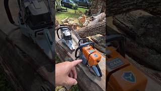 your choice, why that saw?#chainsawreviews #chainsaw