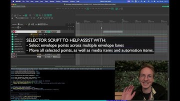 Script to select envelope points across multiple envelope lanes in Reaper