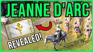 AoE4 New Civ Revealed - Jeanne d'Arc (French Variant)