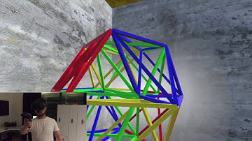 Interacting with 4d virtual objects