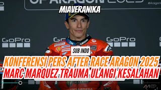 [SUB INDO] AFTER RACE MOTOGP ARAGON 2025 PRESS CONFERENCE - MARC MARQUEZ, PECCO BAGNAIA, ALEX ❤️‍🔥