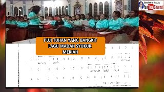 PUJI TUHAN YANG BANGKIT LAGU PASKAH MERIAH