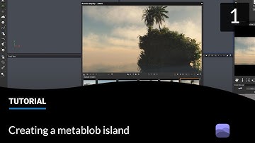 Creating a metablob island in VUE (part 1)
