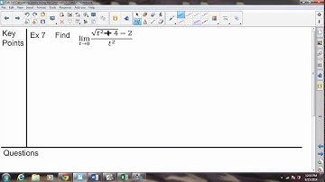 Calc 1.6 Calculating Limits Using the Limit Laws