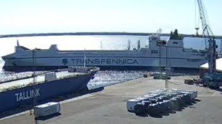 Transfennica: M/S Genca arriving to Paldiski