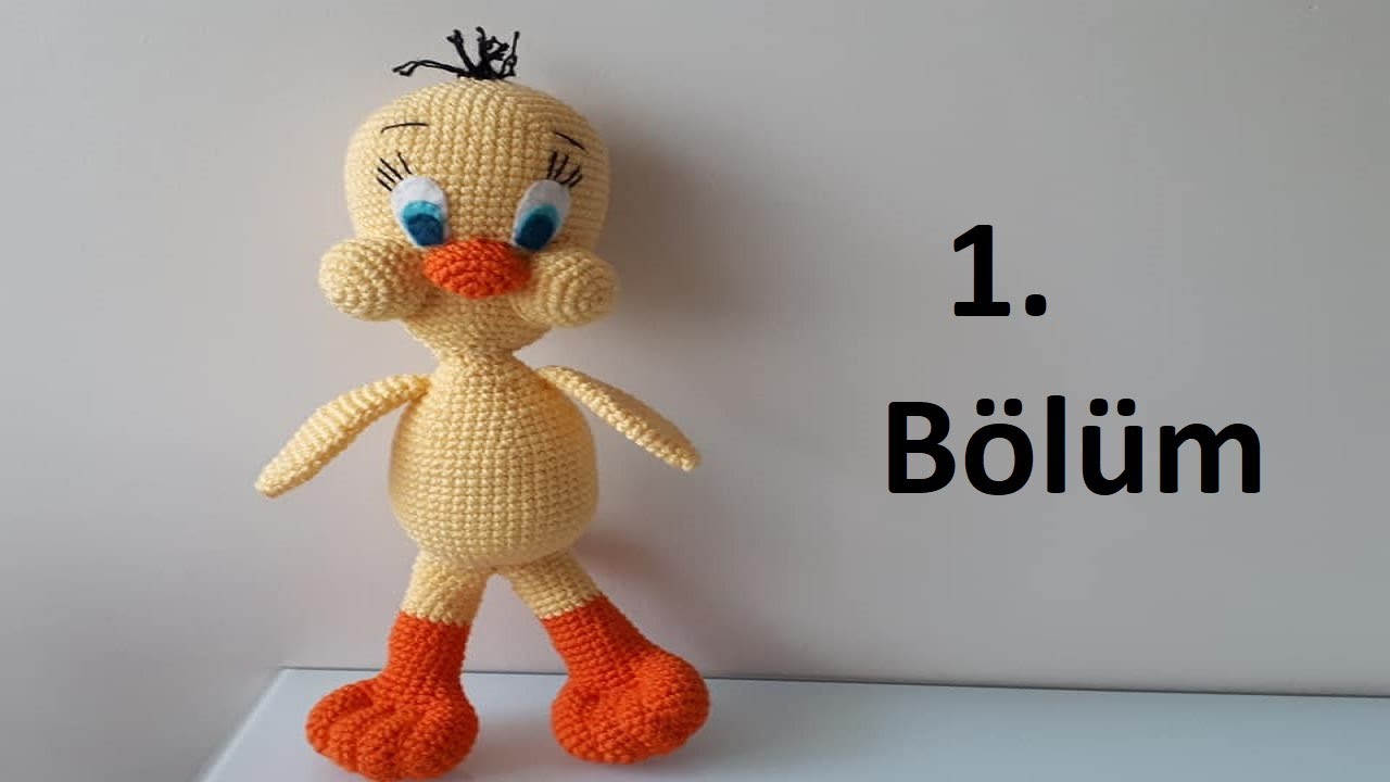 TIĞ İŞİ TWEETY YAPILIŞI 1. BÖLÜM( BAŞ,GÖVDE,BACAK YAPIMI)