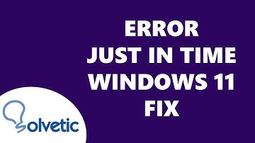 ERROR JUST in TIME DEBUGGING Windows 11, Windows 10 ✅ FIX ✅