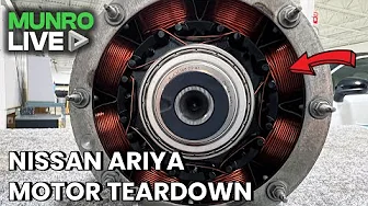 This EV Motor Has No Magnets – Nissan Ariya EESM Teardown