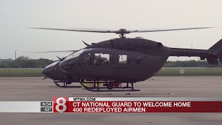 Connecticut National Guard to welcome home re-deployed airmen