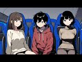 (アニメコント)旅行に行く飛行機の隣の席が元カノだった人