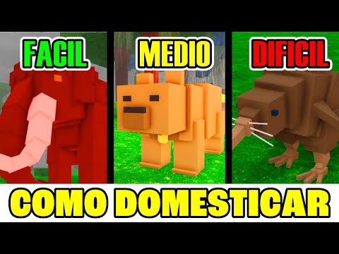 Como DOMESTICAR TODOS los Animales Enemigos en 99 Noches en el Bosque (Roblox)
