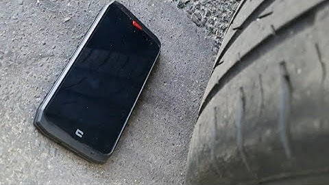 CROSSCALL ACTION X3 CRASH TEST