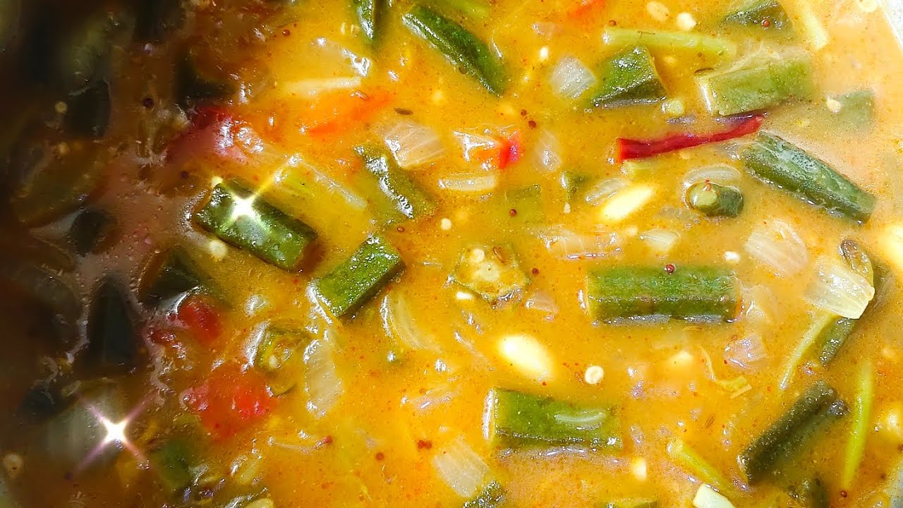 గుమగుమలాడే కమ్మని రుచితో బెండకాయ పులుసు/బెండు recipe/okra pulusu
