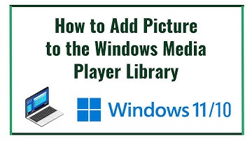 How to Add Picture to the Windows Media Player Library
